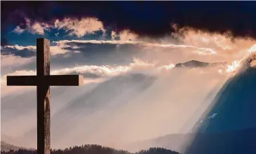  ?? Maryd15/Dreamstime.com ?? The cross and the Eucharist are the markers of sacred history.