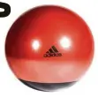  ??  ?? Gymballs can be used for basic abdominal exercises.