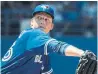  ?? FRED THORNHILL/CP ?? Lefty Ryan Borucki has already shown signs he can handle a big-league workload.