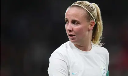  ?? ?? Beth Mead says the culture in men’s football needs to shift. Photograph: Harriet Lander/The FA/Getty Images