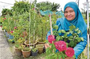  ??  ?? SUHAILA banyak berkongsi pengalaman dan ilmu dalam Kelab Ros HoneyBee.