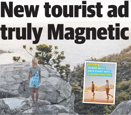  ??  ?? BIG DRAWCARD: Magnetic Island has plenty of appeal to young visitors, especially working holiday-makers.