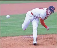  ?? Scott Herpst ?? Will Carroll fired four hitless, scoreless innings for the Warriors last Monday, striking out eight batters to help send LFO to a 4-0 win over Southeast Whitfield.