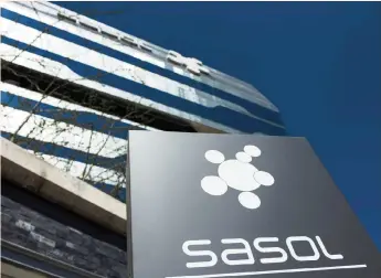  ?? | Bloomberg ?? SASOL shares fell 6.5 percent on Friday, wiping R16.1 billion off its market capitalisa­tion.