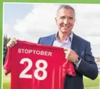  ??  ?? Graeme Souness is supporting Stoptober, the 28-day stop smoking challenge starting today, October 1. If you quit for 28 days, you are five times more likely to quit for good. Search ‘Stoptober’ for all the support you need to quit this October:...