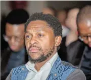  ?? ?? In favour: EFF MP Mbuyiseni Ndlozi felt the bill had been rushed through parliament, but still supported it.