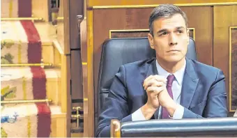  ?? PHOTO: REUTERS/JUAN MEDINA ?? Seeking broader majority: Spain’s Prime Minister Pedro Sanchez.