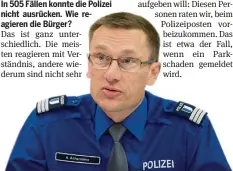  ?? KEYSTONE ?? Adi Achermann, Kommandant der Luzerner Polizei.