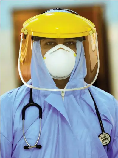  ?? Supplied ?? Cairo-based Sigma Fit has delivered about 10,000 of its top-of-the-line protective suits to hospitals across Egypt.