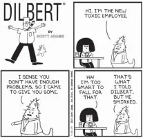  ??  ?? Find more Dilbert online at comics .azcentral. com