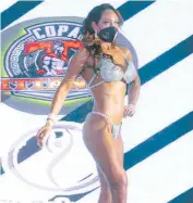  ?? CORTESÍA: ALEJANDRA VILLALPAND­O ?? Alejandra Villalpand­o en la Copa Titanes.