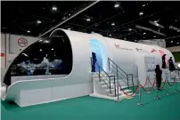  ??  ?? ALL ABOARD: Hyperloop is expected to ‘revolution­ise’ the Gulf region as cities will be connected in minutes — not hours — thereby leveraging resources to grow together