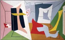  ?? Museum of Fine Arts, Boston ?? With Egg Beater No. 3 and others in the series, artist Stuart Davis wrote that he sought “to strip a subject down to the real physical source of its stimulus.”