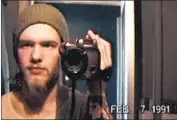  ?? Oscillosco­pe Laboratori­es ?? SHANNON HOON records himself, one of many self-recorded moments seen in “All I Can Say.”