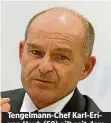  ??  ?? Tengelmann-Chef Karl-Erivan Haub (58) gilt seit dem 7. April als verscholle­n.