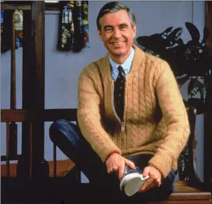  ??  ?? Mr. Rogers: A neighbor to all his young viewers