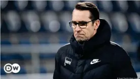  ??  ?? Hertha's Head of Sport Michael Preetz was sacked after the club's 4-1 loss to Bremen