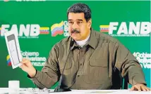  ?? EFE ?? Ajuda. Maduro pede que EUA façam justiça sobre ataque