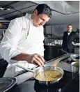  ??  ?? Asma Khan, top, was left seething by the remarks of fellow chef Claude Bosi, above