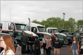  ?? SUBMITTED PHOTO ?? Venezia Bulk Transport Inc. recently held a two-day customer and employee appreciati­on event. The 50th anniversar­y celebratio­n took 13-months to plan, and featured and evening event for vendors and customers and a family day for employees. One of the...