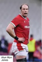  ??  ?? Alun Wyn Jones