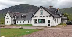  ??  ?? Photo shows Kings House Hotel in Glen Coe, Scotland. — AP photos