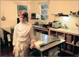  ??  ?? CULINARY NURSERY: Flynn McGarry at 12 in the bedroom that doubled as a test kitchen in his mother’s home in 2011.