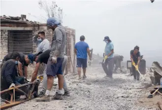  ?? / AGENCIA UNO ?? El esfuerzo solidario ha sido inmediato en las zonas afectadas.