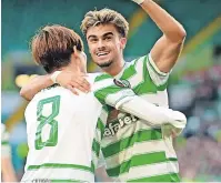  ?? ?? BHOYS IN THE MOOD Jota and Kyogo starred in top triumph