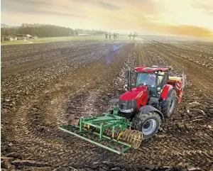  ?? PHOTOS: CASE IH ?? ABOVE:Headland turning is completely automated, easing operator workload and ensuring driving precision .