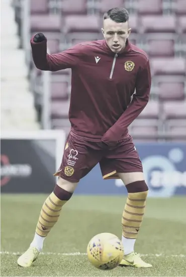  ??  ?? 0 David Turnbull is eager to repay Motherwell for backing him as he recovered from knee surgery.