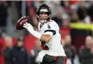  ?? Photograph: Nathan Ray Seebeck/ USA Today Sports ?? Tampa Bay quarterbac­k Tom Brady threw a career-high 66 passes, completing 35 of them for for 351 yards, in Monday’s defeat.