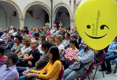  ??  ?? Protagonis­ti Sopra un momento del festival. A sinistra, la scrittrice Lisa Halliday, considerat­a il nome emergente della narrativa statuniten­se. Nelle altre foto: Jeffery Deaver (a sinistra) e Arturo Perez Reverte