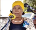  ??  ?? Cde Nomthandaz­o Eunice Moyo