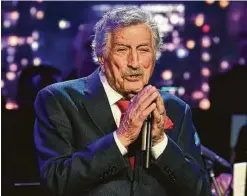  ?? Evan Agostini / Invision ?? Singer Tony Bennett’s wife and son reveal in the latest edition of AARP Magazine that Bennett was diagnosed with Alzheimer’s in 2016.