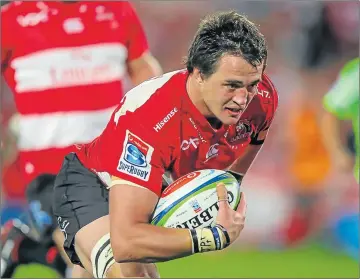  ?? Picture: GALLO IMAGES ?? UP FOR THE FIGHT: Franco Mostert of the Emirates Lions is bracing himself for a battle royal against the Sharks in their Super Rugby clash at Kings Park stadium in Durban on Saturday
