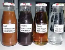  ??  ?? With Ronser’s proprietar­y technology, there is now potential for the industry to comply with DOE’S proposed requiremen­t of 20ppm for palm oil mills. In fact, the end result is water so clear that it could easily be reused.