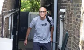  ?? Photograph: Tommy London/Alamy Stock Photo ?? ‘Worried? If you aren’t then remember that Dominic Cummings wore an OpenAI T-shirt on his first day in Downing Street.’