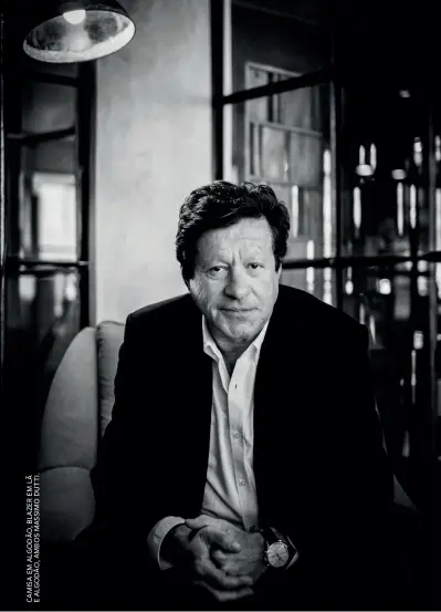  ??  ?? A Moët & Chandon associou Joaquim de Almeida ao 150.º aniversári­o do Moët Impérial. Aproveitám­os a oportunida­de para conversar com o ator.