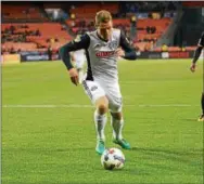  ?? DIGITAL FIRST MEDIA FILE ?? Union midfielder Fabian Herbers, in action against D.C. United in this file photo, has put his long injury absence behind him.