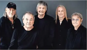  ??  ?? deep purple, con 50 años de carrera