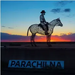  ??  ?? Opening image: Looking across the Flinders Ranges in
South Australia’s magnificen­t outback.
Clockwise from above: Sunset in Parachilna can be beautiful with views such as this from the front of the Prairie Hotel;
Ruins line your scenic route like...