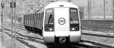  ??  ?? Delhi Metro had been shown to have an internal rate of return of 23 per cent based on cost returns