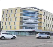  ??  ?? The 140-room ‘Hampton by Hilton Ashford Internatio­nal’ opened last month