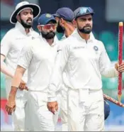  ??  ?? Tougher tests await Virat Kohli when India tour overseas.