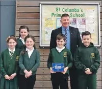  ??  ?? Silver award - St Columba’s Primary School.