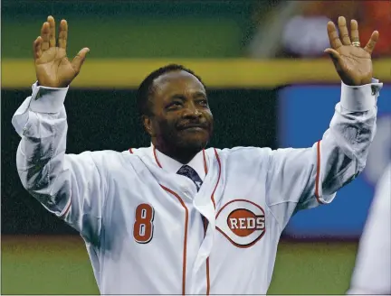  ?? THE ASSOCIATED PRESS — 2010 ?? Cincinnati Reds Hall of Fame second baseman Joe Morgan, who died Sunday of complicati­ons from a nerve condition, grew up in Oakland.