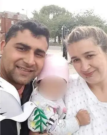  ??  ?? ● Mihai-Catalin Gulie (left) and Gabriela Ion (right) are accused of murdering their six-month-old baby son Robert.