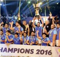  ?? PTI ?? India fought off a tough challenge from Iran to win the World Cup at the TransStadi­a Arena in Ahmedabad on Saturday. —