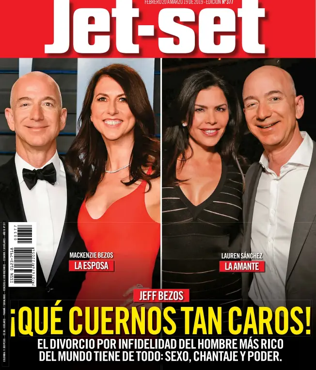  ??  ?? MACKENZIE BEZOS LA ESPOSA LAUREN SÁNCHEZ LA AMANTE